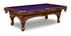 James Madison Dukes Officially Licensed Billiard Table in Chardonnay Finish with Plain Cloth & Claw Legs