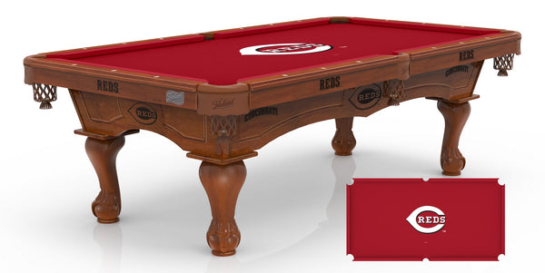 Cincinnati Reds Pool Table | MLB Billiard Table