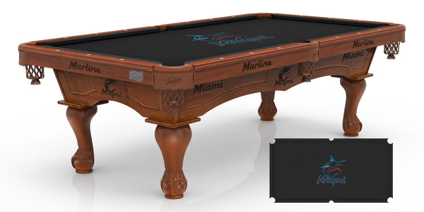 Miami Marlins Pool Table | MLB Billiard Table