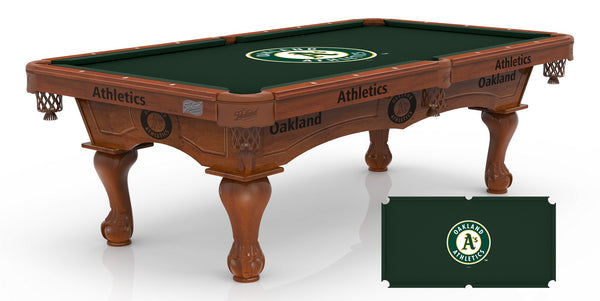 Oakland Athletics Pool Table | MLB Billiard Table