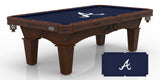 Atlanta Braves Pool Table | MLB Billiard Table