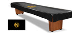 Notre Dame Vintage Shuffleboard Table | Laser Engraved Logo Shuffleboard Table
