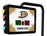 Anaheim Ducks Laser Engraved Shuffleboard Table | Game Room Tables