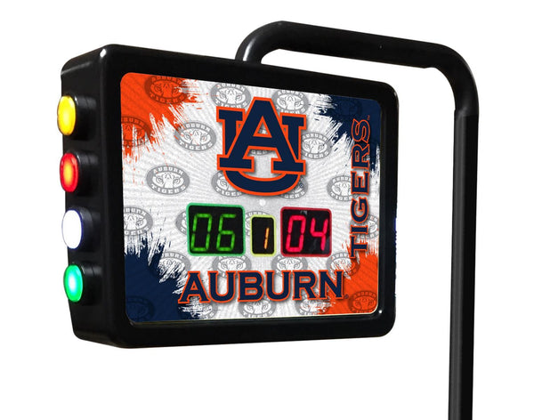 Auburn Orange Electronic Shuffleboard Table Scoreboard