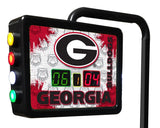 Georgia G Block Electronic Shuffleboard Table Scoreboard
