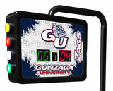 Gonzaga Bulldogs Laser Engraved Shuffleboard Table | Game Room Tables