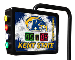 Kent State University Golden Flashes Logo Electronic Shuffleboard Table Scoring Unit Close Up