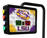 Louisiana State Tigers Laser Engraved Shuffleboard Table | Game Room Tables