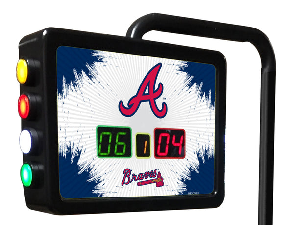 Atlanta Braves MLB Electronic Shuffleboard Table Scoring Unit