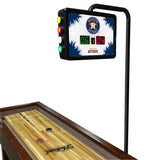 Houston Astros Major League Baseball Laser Engraved Shuffleboard Table