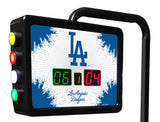 Los Angeles Dodgers Major League Baseball Laser Engraved Shuffleboard Table