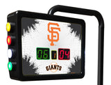 San Francisco Giants Major League Baseball Laser Engraved Shuffleboard Table