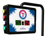 Texas Rangers Major League Baseball Laser Engraved Shuffleboard Table