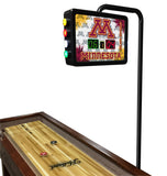 Minnesota Golden Gophers Laser Engraved Shuffleboard Table | Game Room Tables