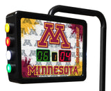 Minnesota Golden Gophers Laser Engraved Shuffleboard Table | Game Room Tables