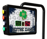 Notre Dame Fighting Irish Shuffleboard Table | Laser Engraved Shuffleboard Table