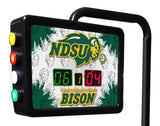 North Dakota State Bison Laser Engraved Shuffleboard Table | Game Room Tables