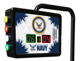 United States Navy Shuffleboard Table | Laser Engraved Logo Shuffleboard Table