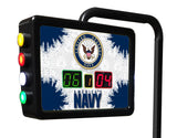 US Navy Electronic Shuffleboard Table Scoreboard