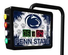 Penn State University Nittany Lions Logo Electronic Shuffleboard Table Scoring Unit Close Up