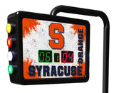 Syracuse Orange Shuffleboard Table | Laser Engraved Logo Shuffleboard Table