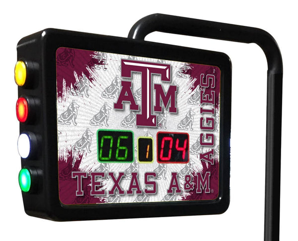 Texas A&M Aggies Electronic Shuffleboard Table Scoreboard