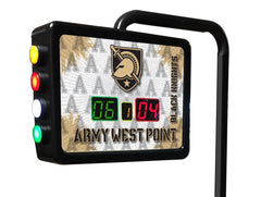 US Military Academy Army West Point Black Knights Logo Electronic Shuffleboard Table Scoring Unit Close Up