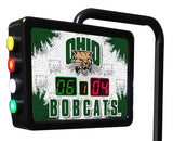 Ohio Bobcats Shuffleboard Table | Laser Engraved Logo Shuffleboard Table