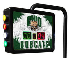 Ohio University Bobcats Logo Electronic Shuffleboard Table Scoring Unit Close Up
