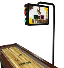 University of Wyoming Shuffleboard Table Electronic Scoring Unit