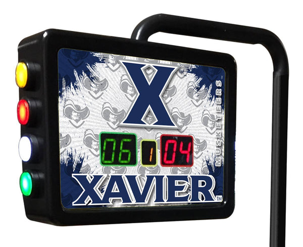 Xavier Musketeers Electronic Shuffleboard Table Scoreboard