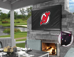 New Jersey Devils NHL Team Logo TV Cover