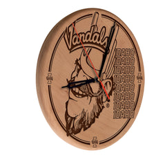Idaho Vandals Engraved Wood Clock