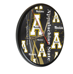 Appalachian State Mountaineers Printed Wood Clock