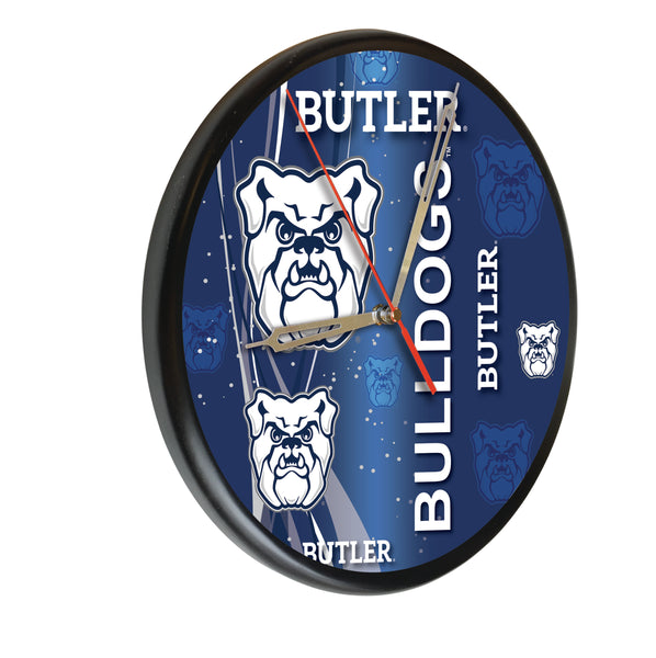 Butler Bulldogs Printed Wood Clock