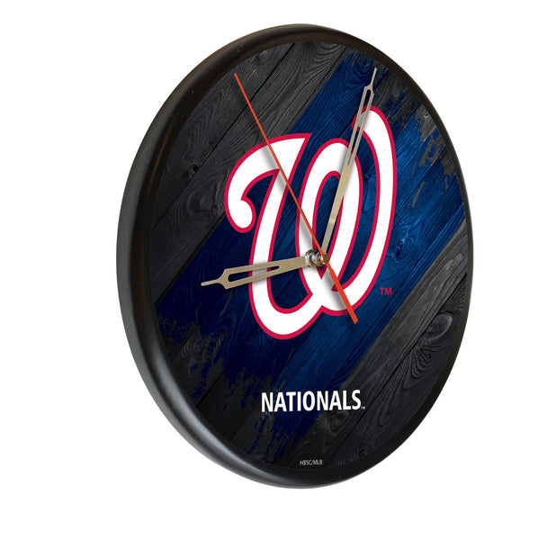 Washington Nationals Printed Wood Clock | MLB Wood Clock