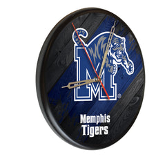 Memphis Tigers Printed Wood Clock