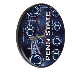 Penn State Nittany Lions Printed Wood Clock