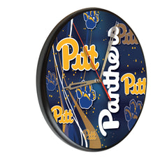 Pittsburgh Panthers Printed Wood Clock