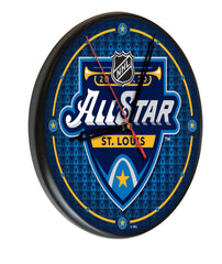 13" NHL All Star Game Printed Wood Clock