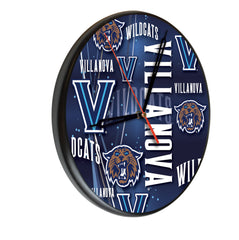 Villanova Wildcats Printed Wood Clock