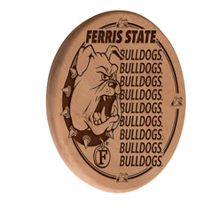 Ferris State Bulldogs Laser Engraved Wood Sign