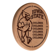 Iowa State Cyclones Laser Engraved Wood Sign