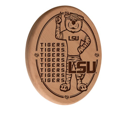 LSU Tigers Engraved Wood Sign