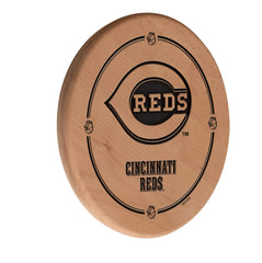 MLB's Cincinnati Reds Laser Engraved Logo Wooden Sign from Holland Bar Stool Co.