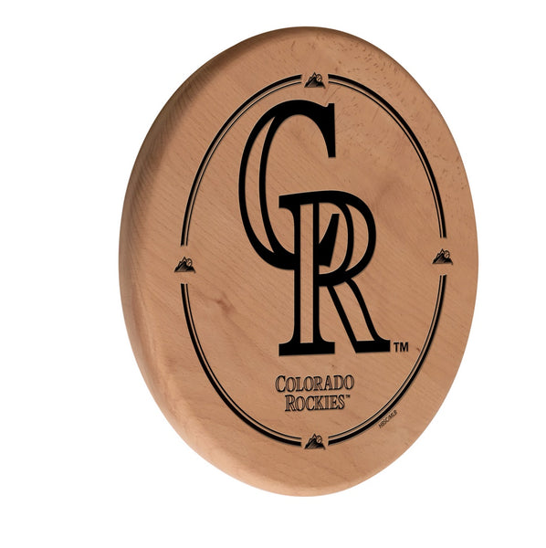 Colorado Rockies Engraved Wood Sign | MLB Lasered Wooden Sign