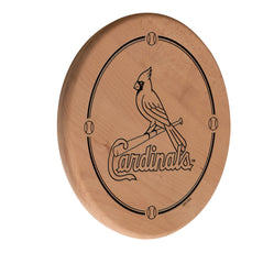 MLB's St Louis Cardinals Laser Engraved Logo Wooden Sign from Holland Bar Stool Co.