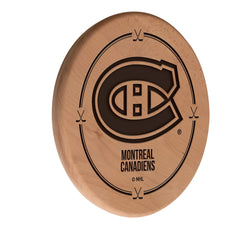 Montreal Canadians Engraved Wood Sign