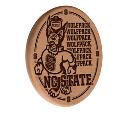 NC State Wolfpack Laser Engraved Wood Sign