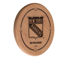 New York Rangers Engraved Wood Sign